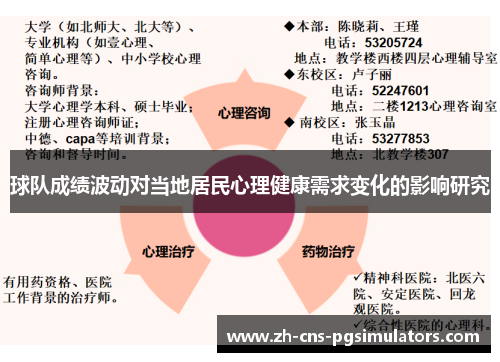 球队成绩波动对当地居民心理健康需求变化的影响研究